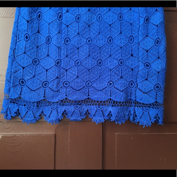 Macrame Lace Pencil Dress - Picture 3 of 7